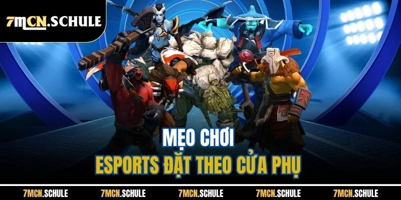 Mẹo chơi Esports đặt theo cửa phụ 